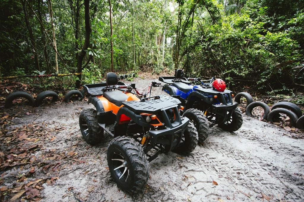 Sand & Sandals Desaru Beach Resort & Spa Exterior foto ATV ride at the Forest Research Institute of Malaysia